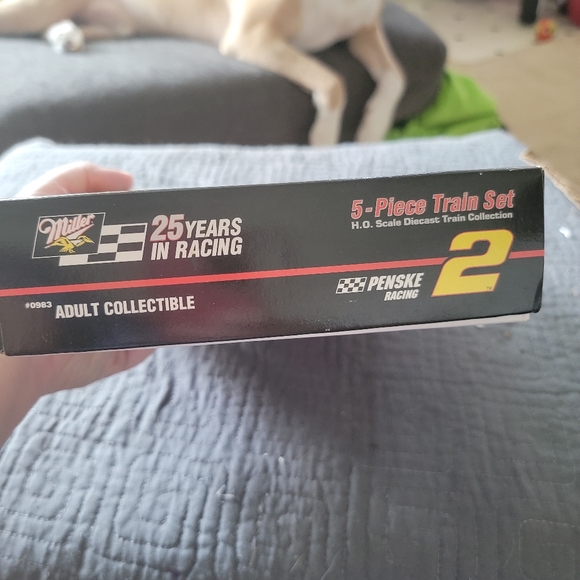 Rusty Wallace 25 years in racing, Miller 5 piece train set, in box - Picture 11 of 12